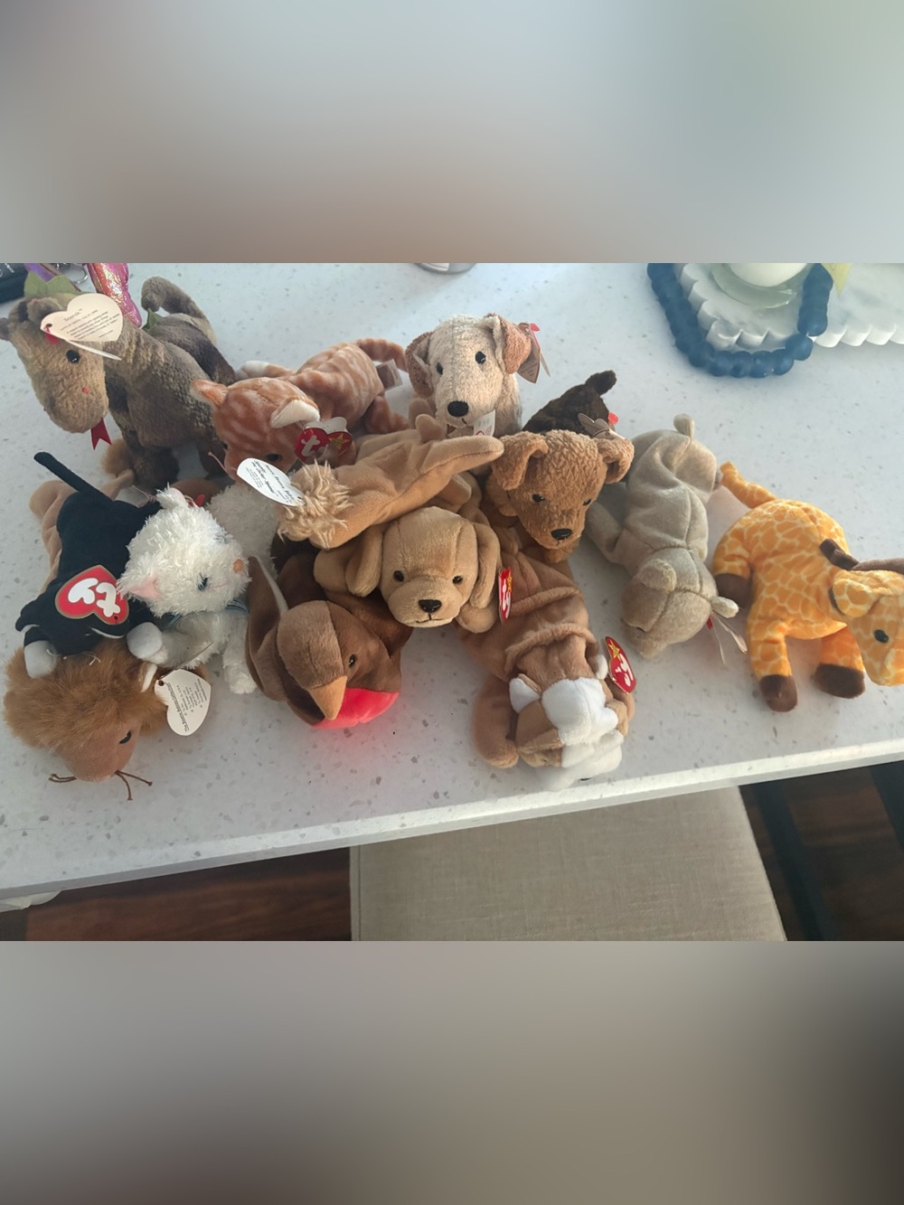 Lot of beanie babies